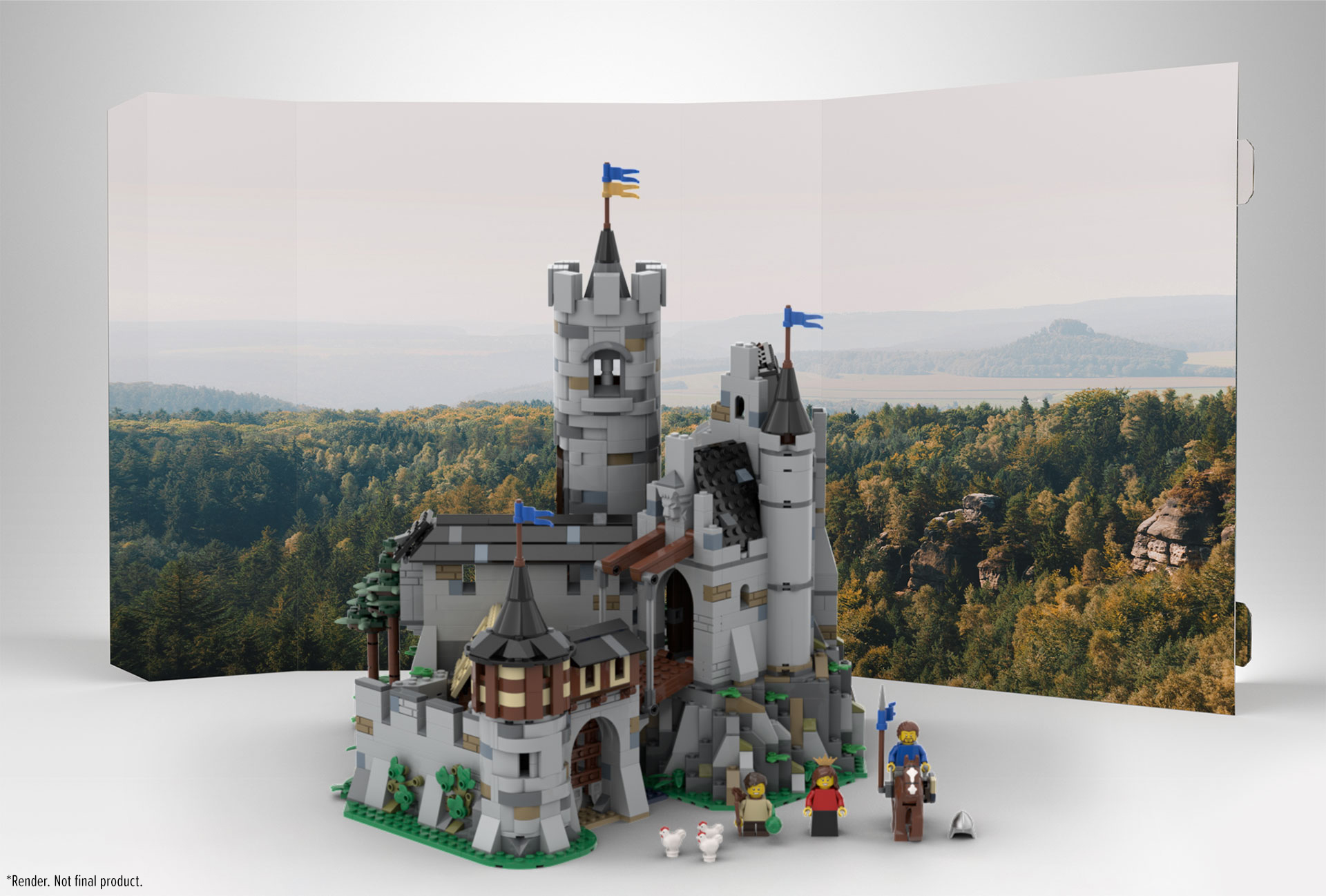 medieval lego castle