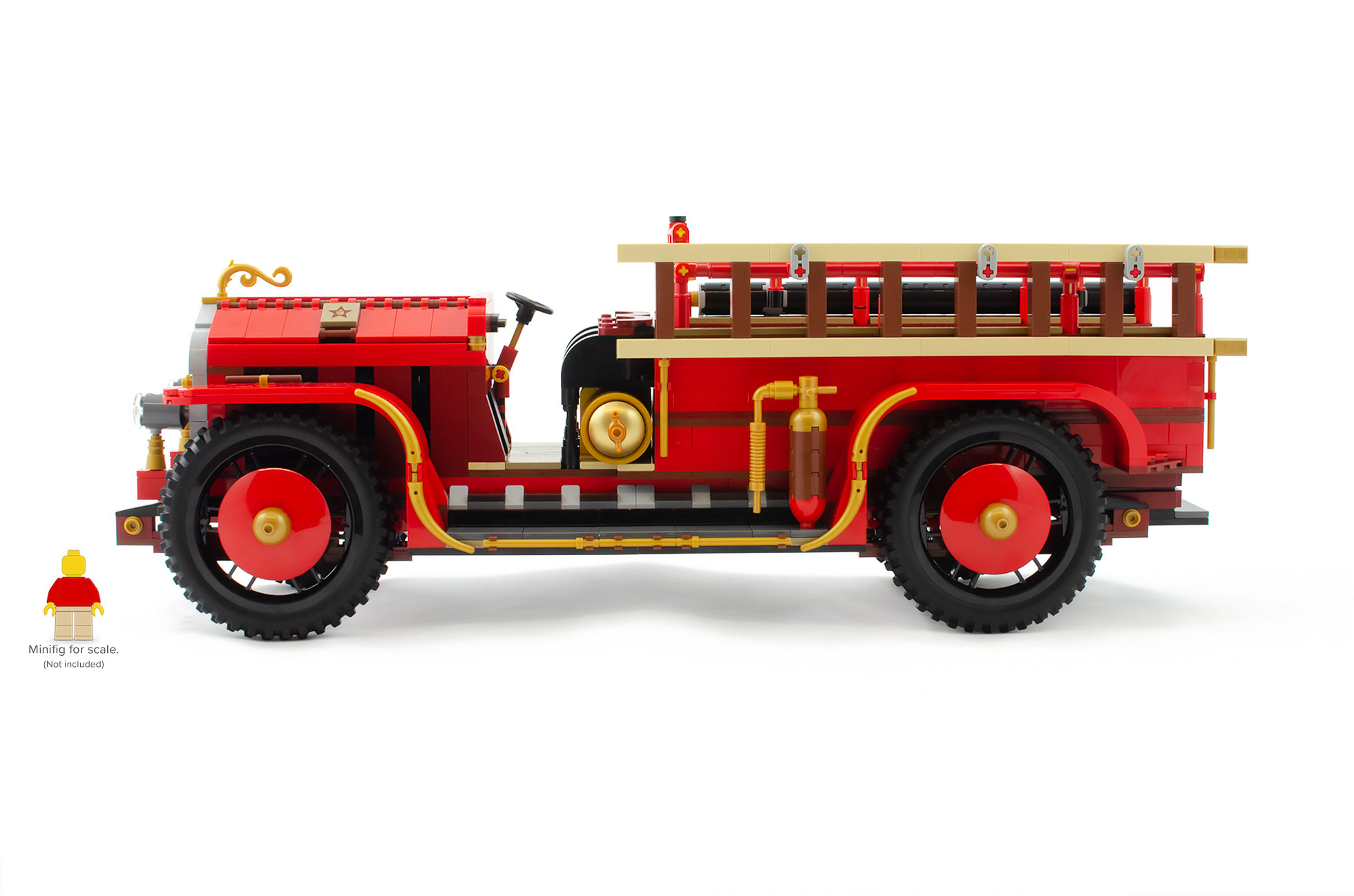 vintage lego fire truck