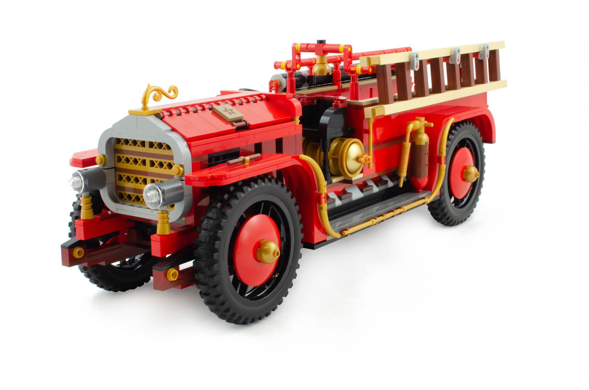 Antique Fire Engine] Inspired by early 