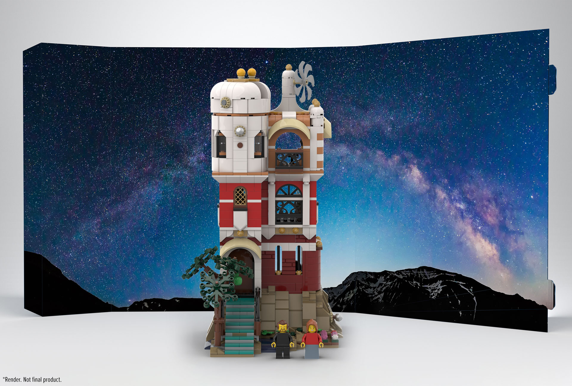 lego science tower