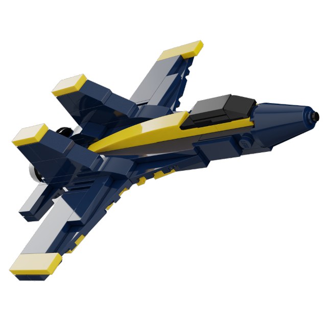 Mini F 18 Blue Angels Custom Set