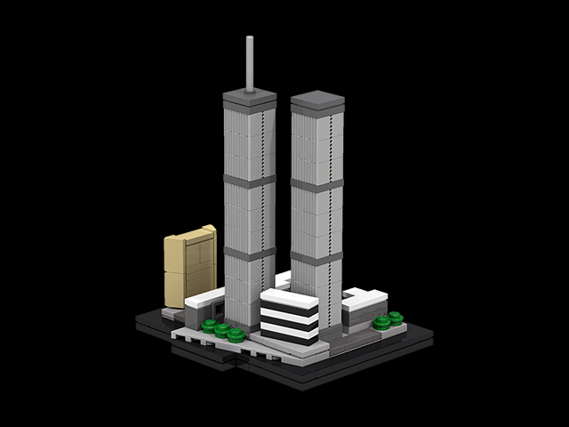 lego architecture world trade center
