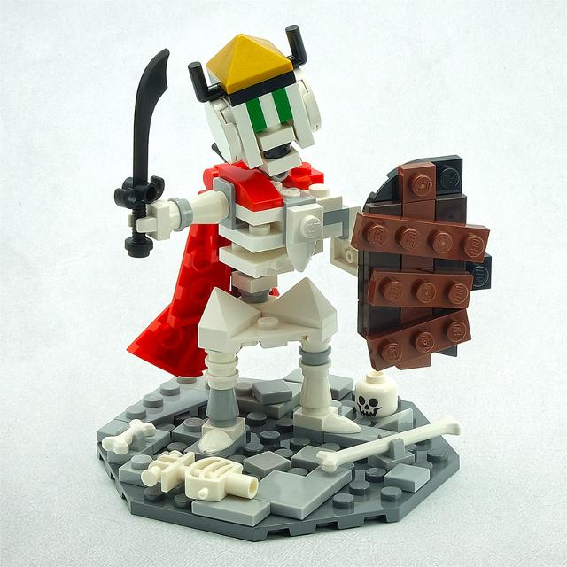 lego skeleton moc