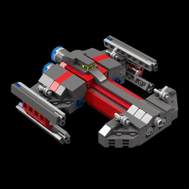 lego microscale spaceships