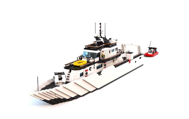 lego patrol boat