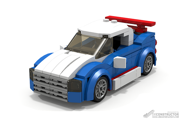 lego creator blue racer