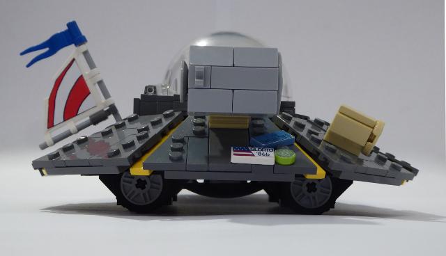 rick and morty lego spaceship
