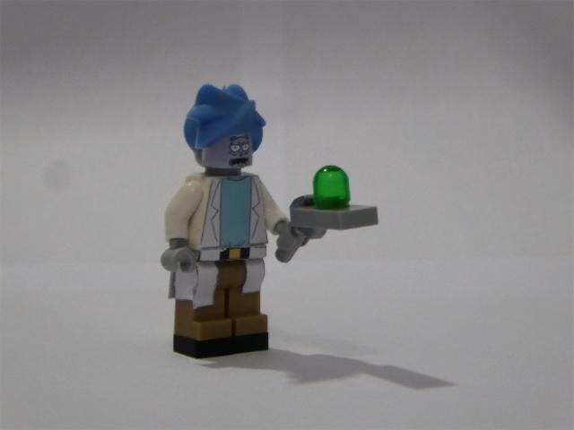 rick and morty lego spaceship