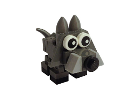 lego dog moc