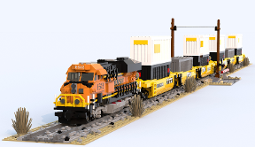 lego moc trains